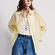 TOYOUTH Women Shirt 2026 Spring New Lyocell Acetate Vacation Commuter Shirt