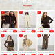 FSLE Women Tailored Coat with Double-Faced Tweed Oversized Flattering Silhouette Premium Wool Outerwear 2025 Winter New Arrival