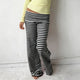Women Wide Leg Pants Solid Color Fold Over Waist Casual Trousers Spring Fall Loose Sweatpants Bottoms Y2K Streetwear