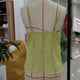 Women Y2K Sequin Beaded Mesh Cami Top Spaghetti Strap V Neck Fitted Sheer Camisole Summer Vacation Going Out Streetwear