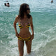 Sexy Cute Striped Bikinis Swimsuits Women Y2k Bikini Top Mini Shorts Vacation Sets 2026 Summer Female Holiday Clubwear Outfits