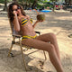Sexy Cute Striped Bikinis Swimsuits Women Y2k Bikini Top Mini Shorts Vacation Sets 2026 Summer Female Holiday Clubwear Outfits