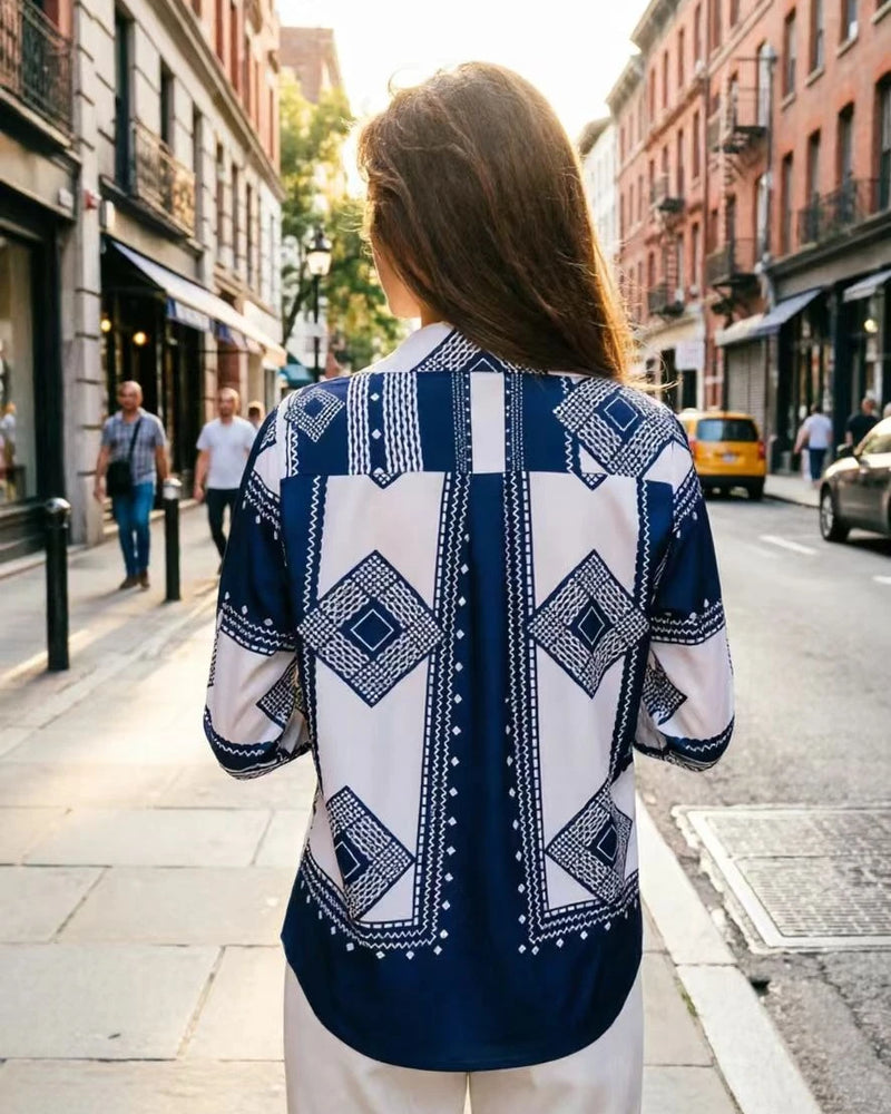 Fashion Ladies Shirts New Elegant Women Blouses Long Sleeve Button-Down Tops Blusa Mujer