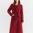 FSLE Women Tailored Coat with Double-Faced Tweed Oversized Flattering Silhouette Premium Wool Outerwear 2025 Winter New Arrival
