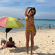 Sexy Cute Striped Bikinis Swimsuits Women Y2k Bikini Top Mini Shorts Vacation Sets 2026 Summer Female Holiday Clubwear Outfits