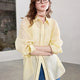 TOYOUTH Women Shirt 2026 Spring New Lyocell Acetate Vacation Commuter Shirt