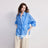 TOYOUTH Women Shirt 2026 Spring New Lyocell Acetate Vacation Commuter Shirt