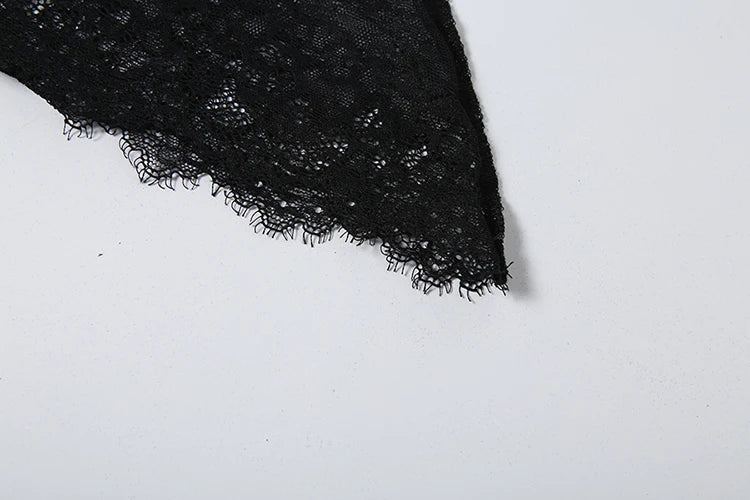 Sisterlinda Fashion Sexy Lace Shawl+Dress Women Trend Elegant Short Sleeve Jacquard Patchwork Stretch Evening party Club Bodycon