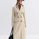 FSLE Women Tailored Coat with Double-Faced Tweed Oversized Flattering Silhouette Premium Wool Outerwear 2025 Winter New Arrival