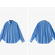 TOYOUTH Women Shirt 2026 Spring New Lyocell Acetate Vacation Commuter Shirt